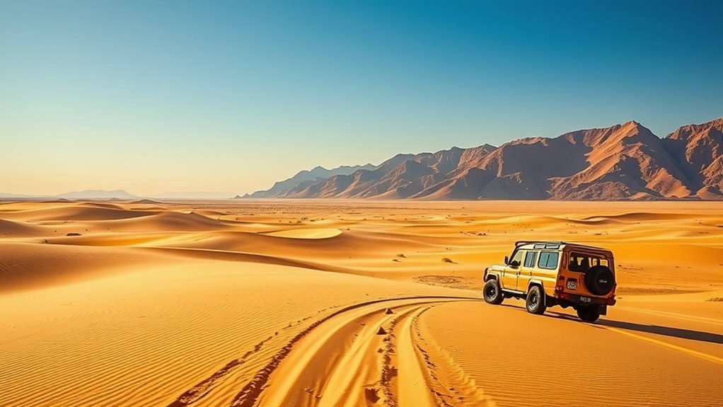 desert exploration and border crossing
