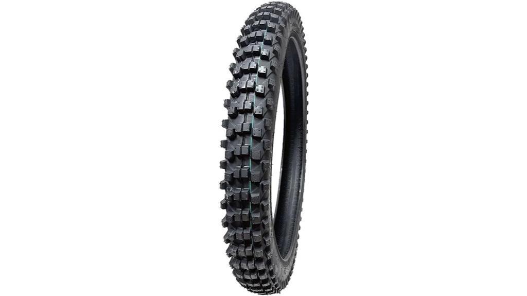 dirt bike tire size