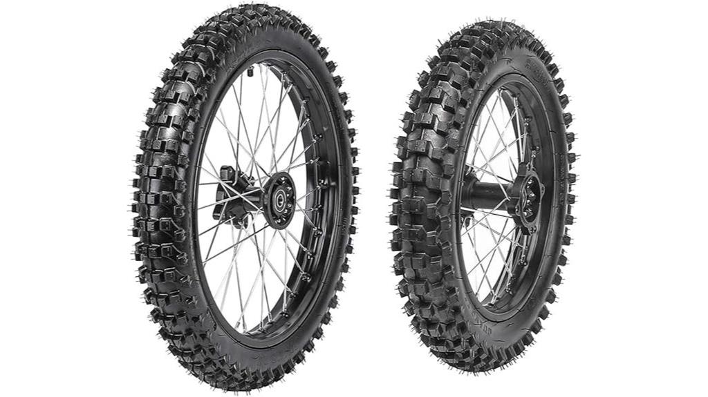 dirt bike wheel sizes