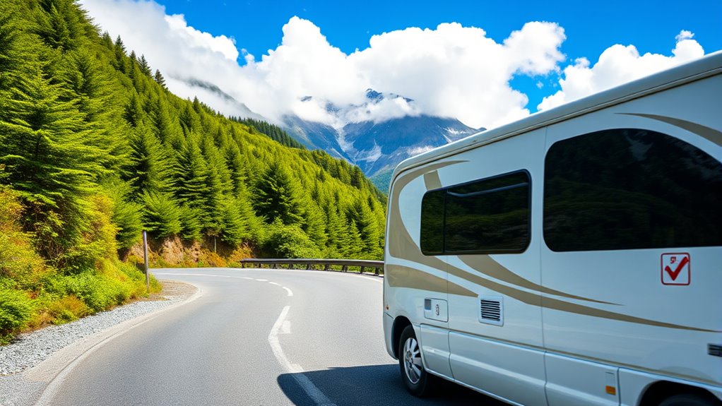 drive cautiously on winding roads