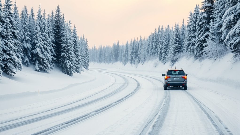 drive smoothly on icy roads