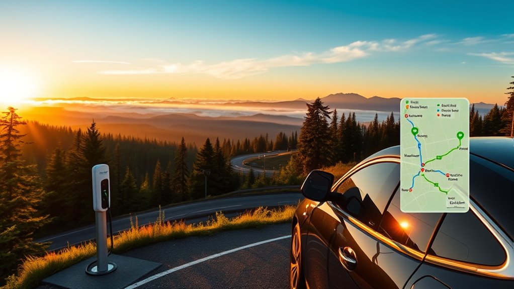eco friendly ev trip planning