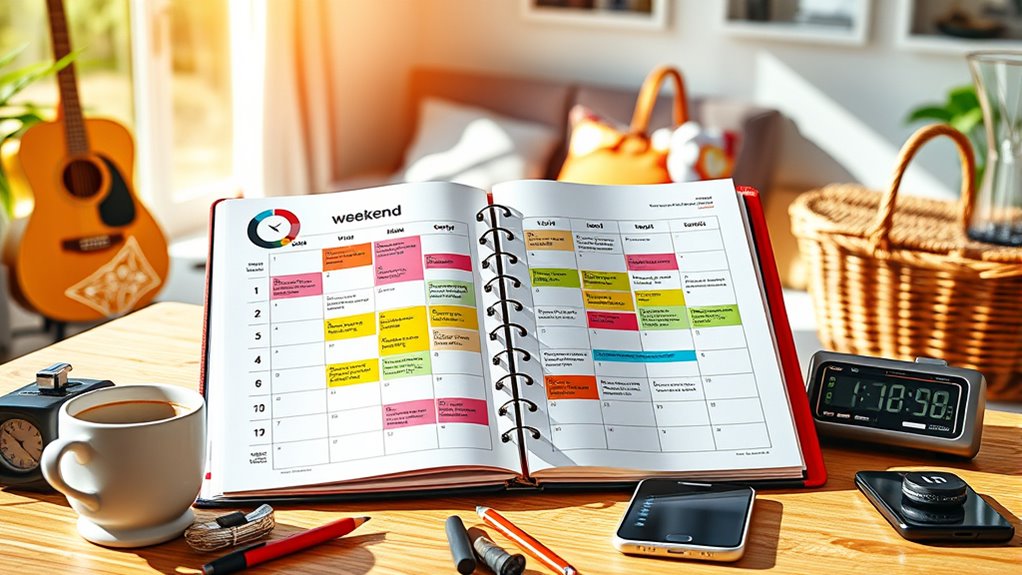 efficient weekend planning tips