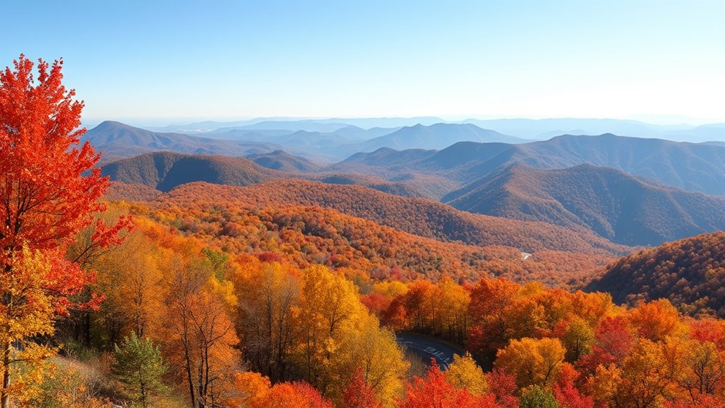 elevation influences fall colors