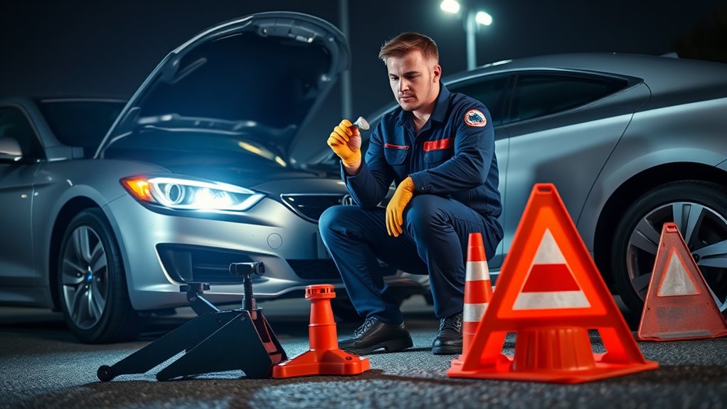 emergency roadside safety tips