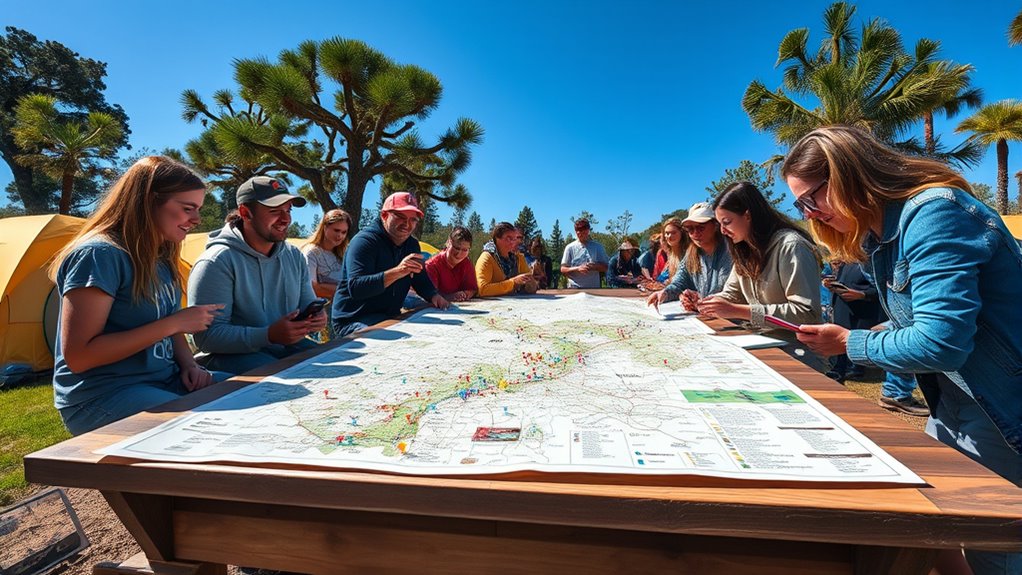 encourage community camping updates