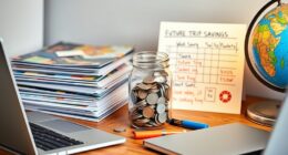 establishing future travel savings
