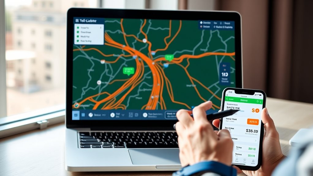 estimate toll costs easily