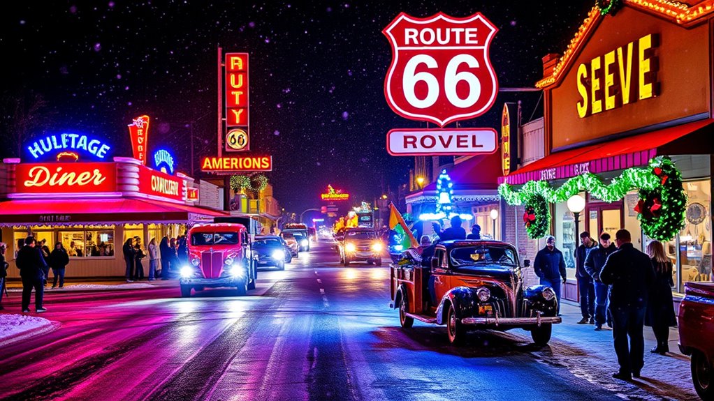 festive route 66 celebrations