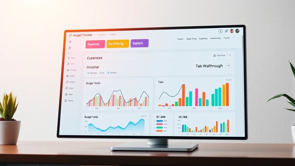 financial dashboard visualization tips