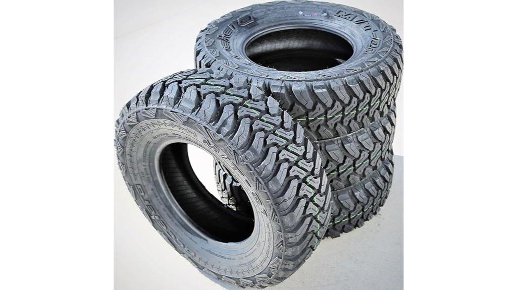 four tires for mudding