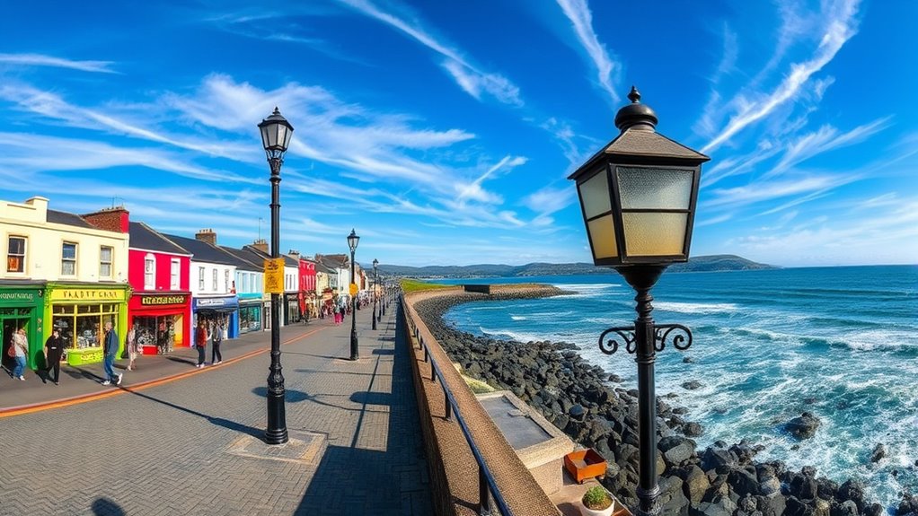 galway streets seaside promenade