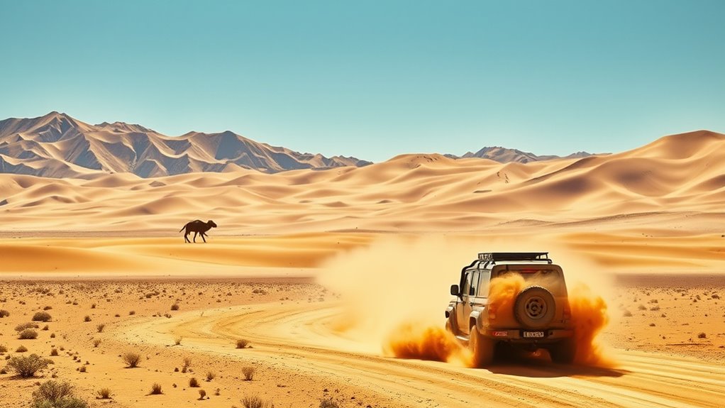 gobi wildlife and landscapes