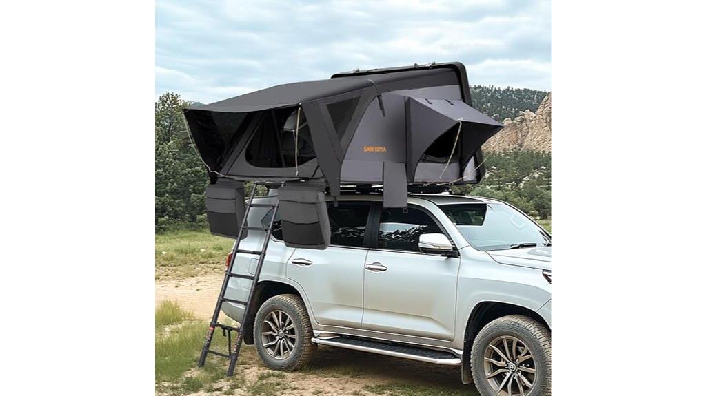 hard shell car rooftop tent