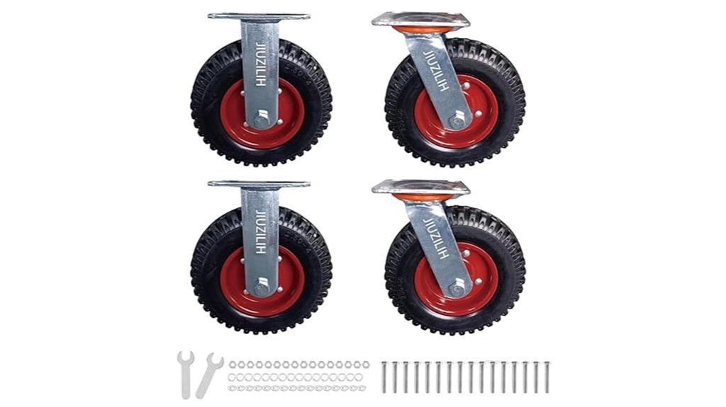 heavy duty cart wheels