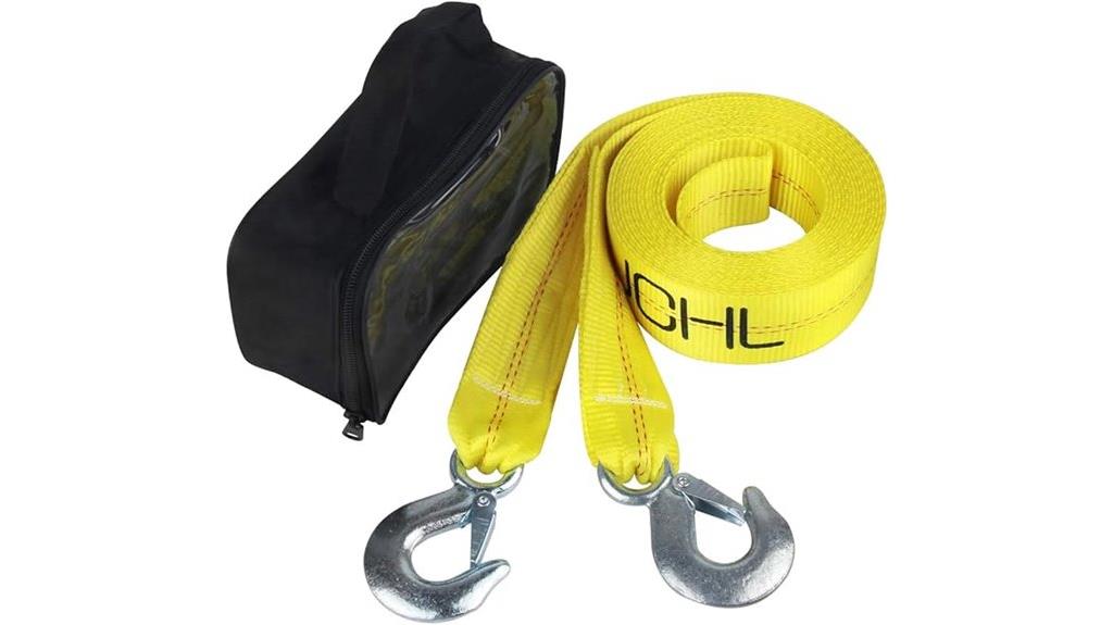 heavy duty nylon tow strap
