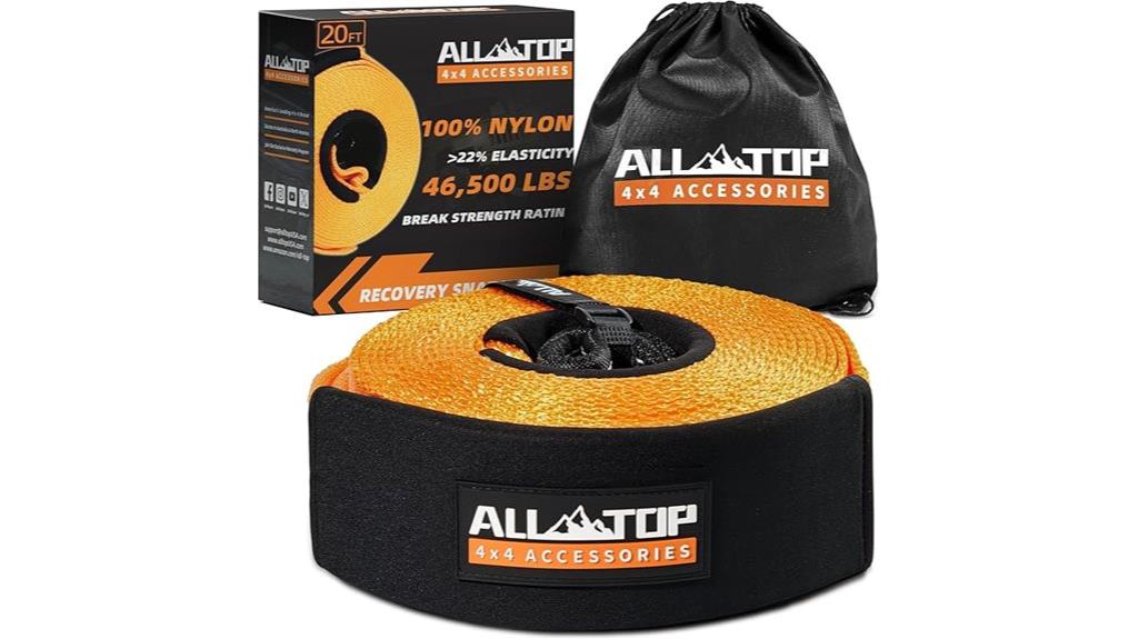 heavy duty recovery strap