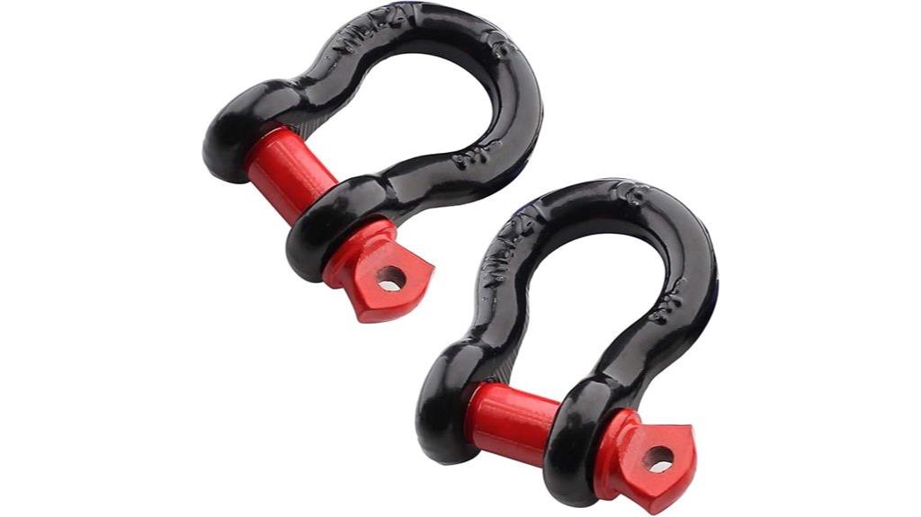 heavy duty shackle set