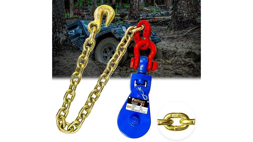 heavy duty snatch block