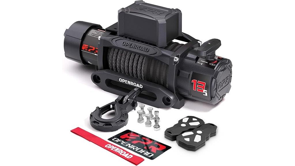 heavy duty synthetic winch