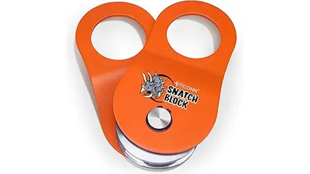 heavy duty towing pulley