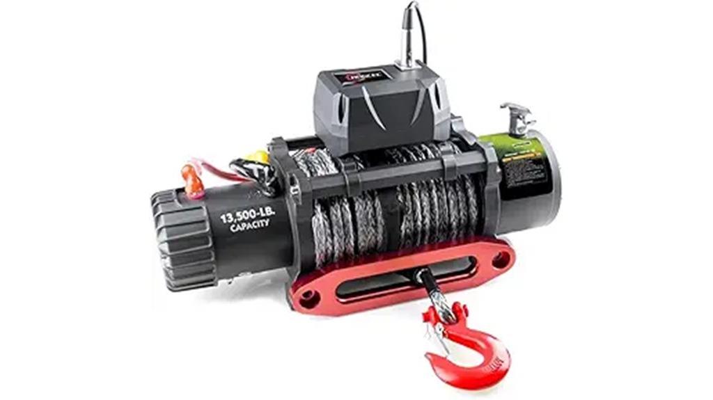 heavy duty waterproof truck winch