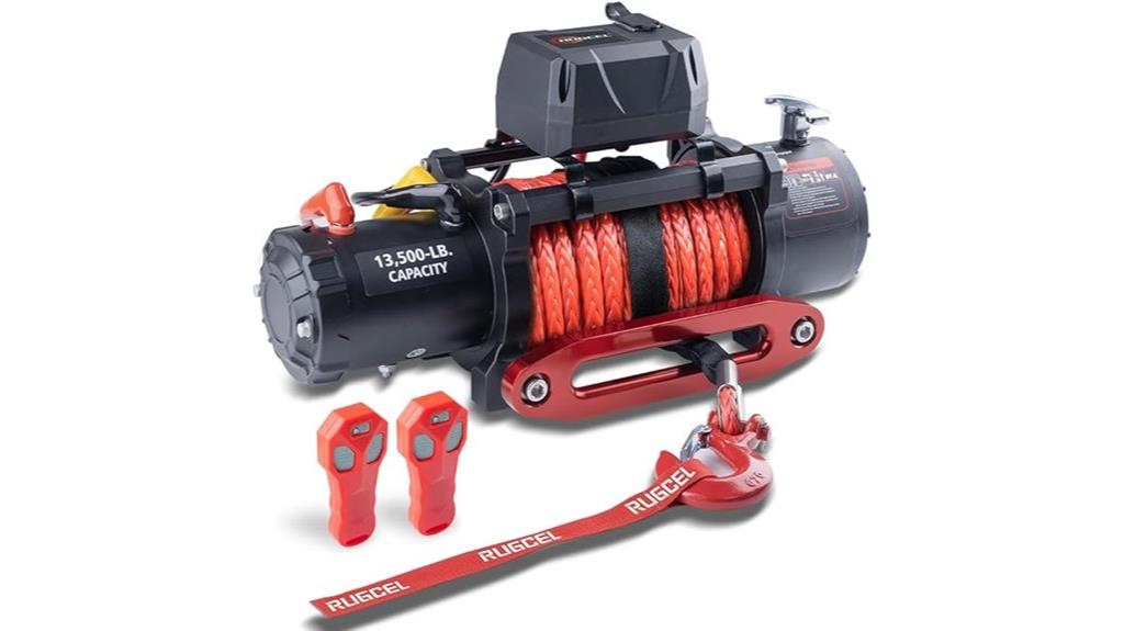 heavy duty waterproof truck winch
