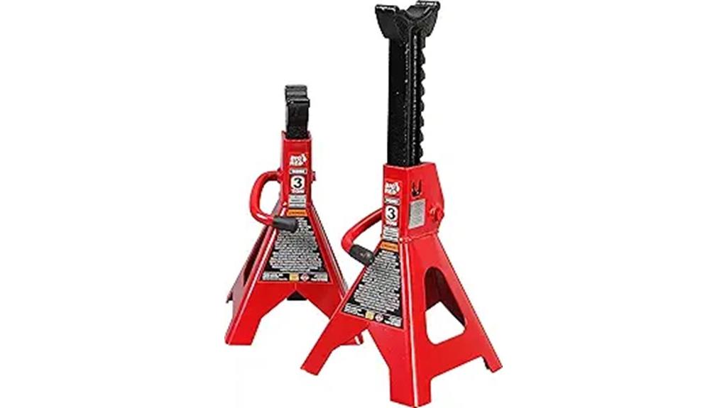 heavy steel jack stands