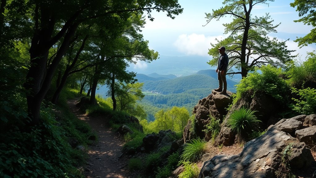 hidden trails with scenic views