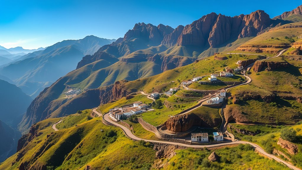 hidden waterfalls and remote villages
