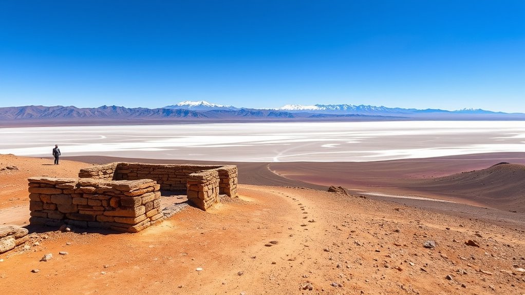 high altitude salt flats journey