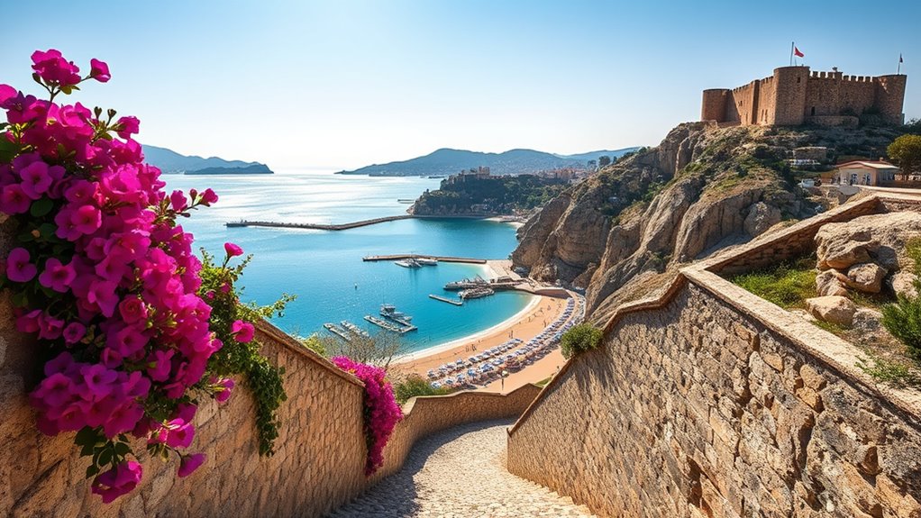 historic fortress with panoramic views