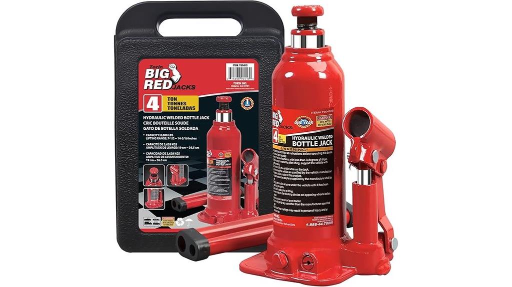 hydraulic bottle jack 4 ton