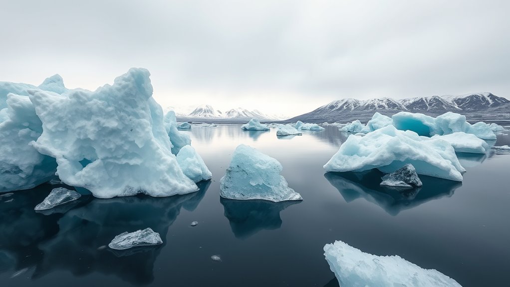 ice caves and glacier views