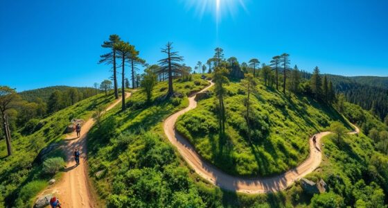 include hiking trail options