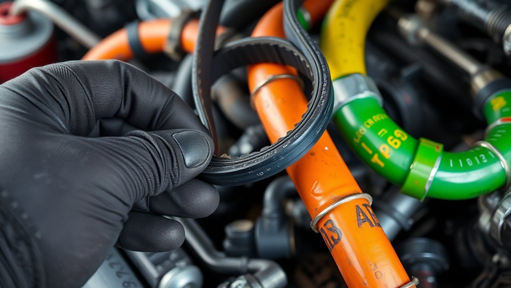 inspect belts and hoses