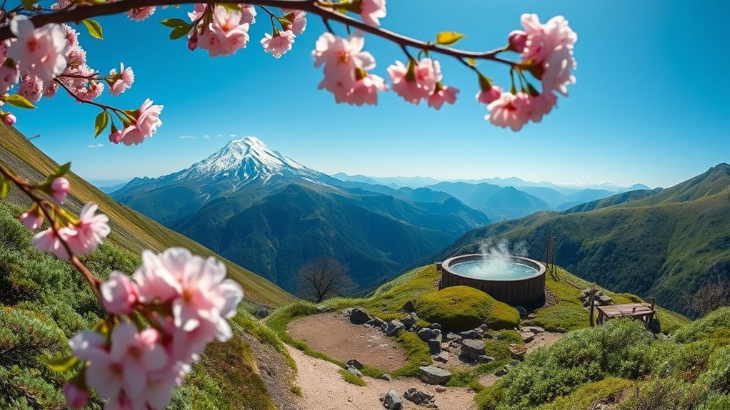japan alps onsen trek