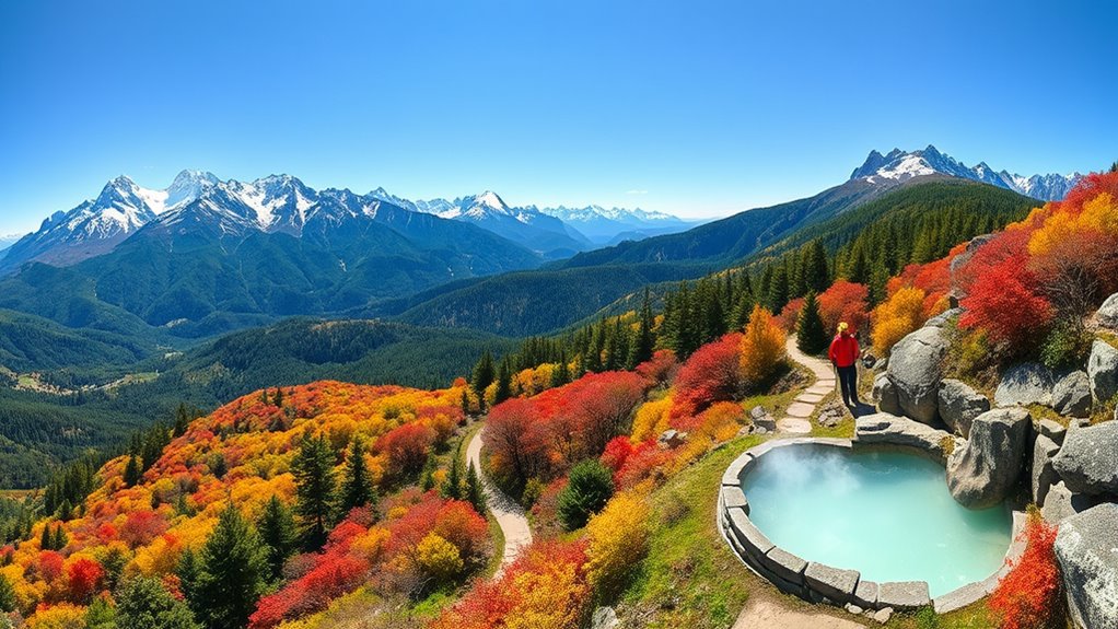 japan alps onsen trek