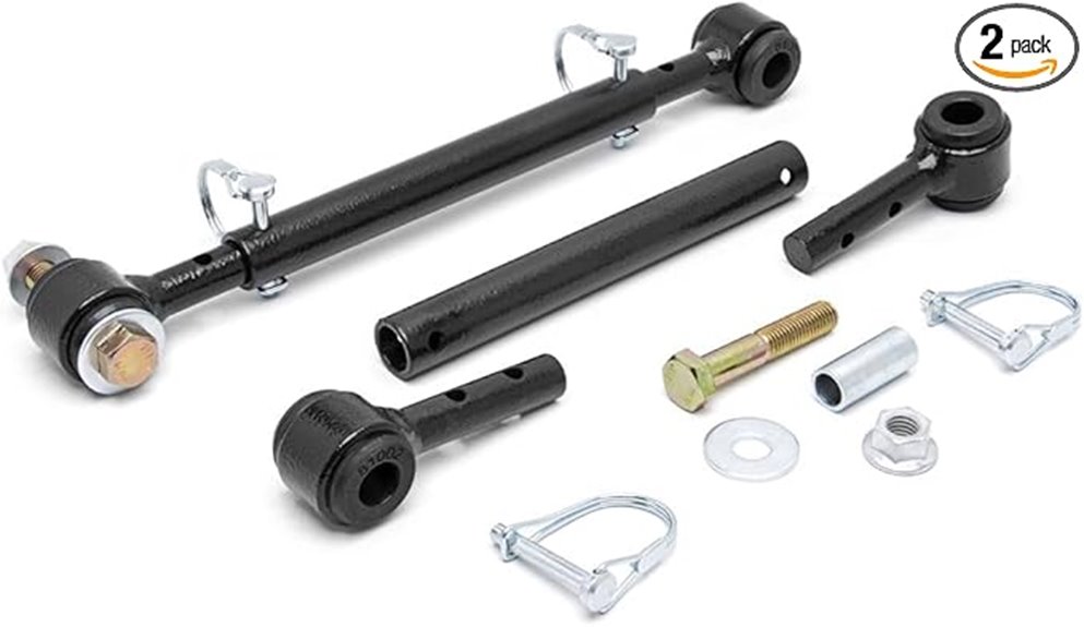 jeep wrangler yj sway bar