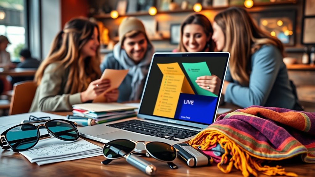 join travel packing communities