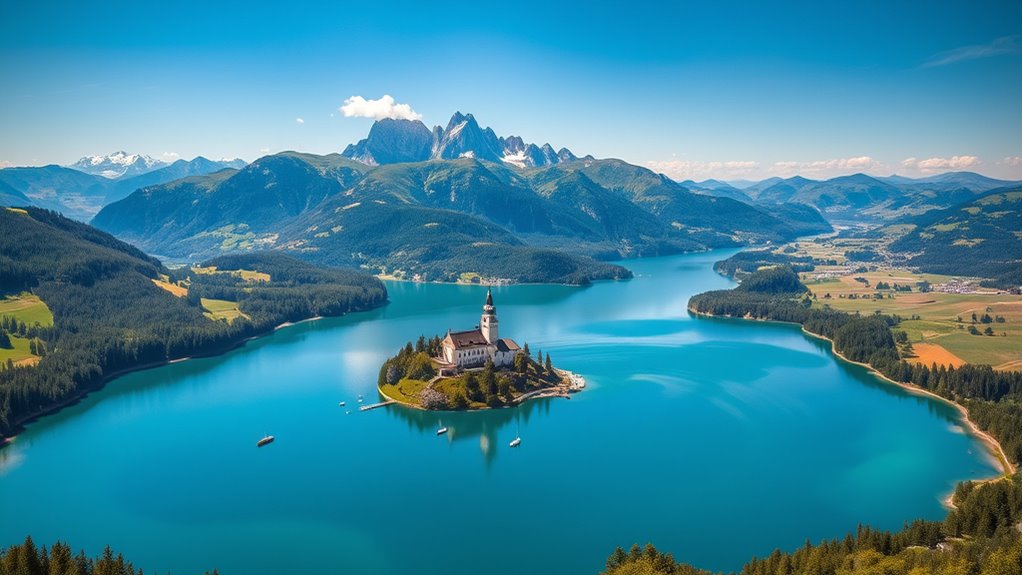 lake bled island charm