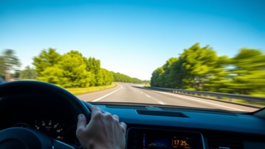 maintain steady efficient driving
