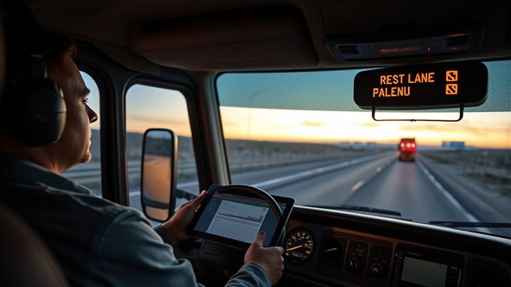 mitigate long haul driver fatigue