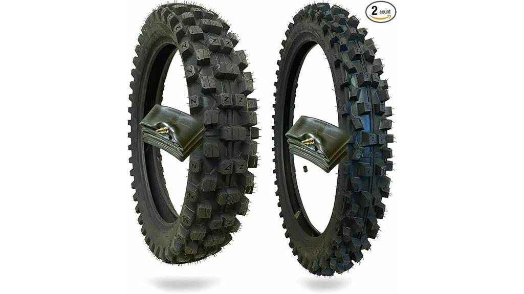 motocross tire tube combo