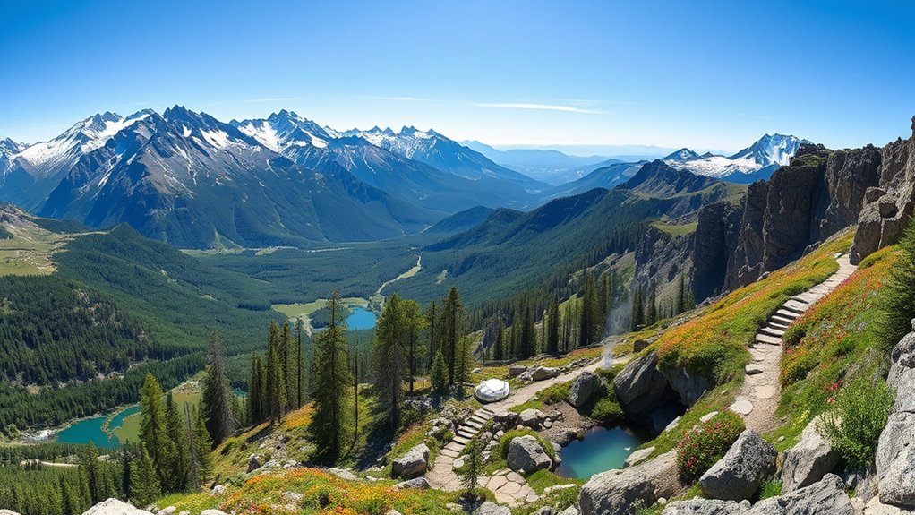 mountain hikes with safety