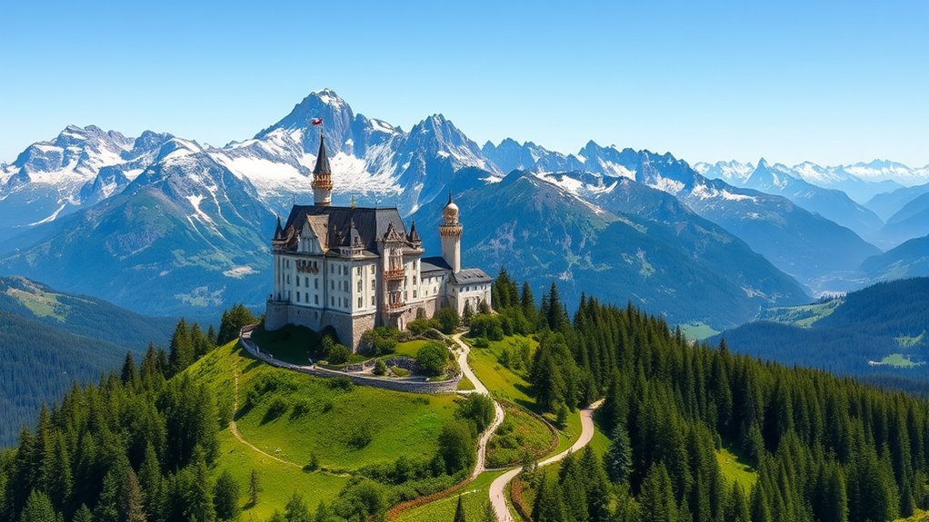 mountain hiking with scenic views