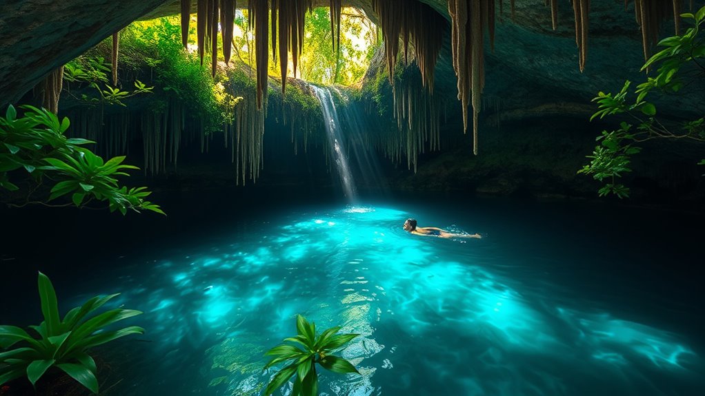 mystical jungle cenote exploration