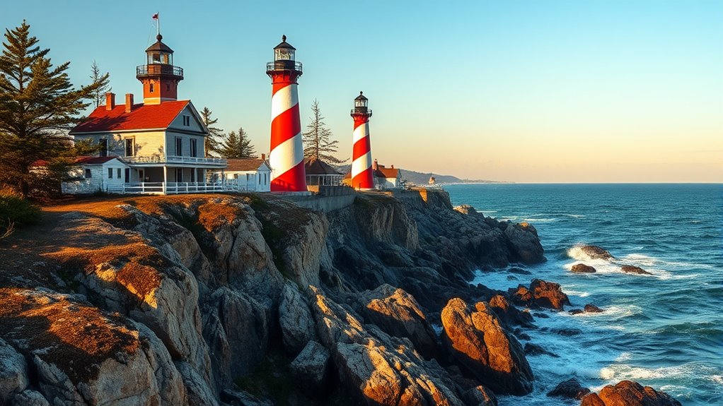 optimal lighthouse tour planning