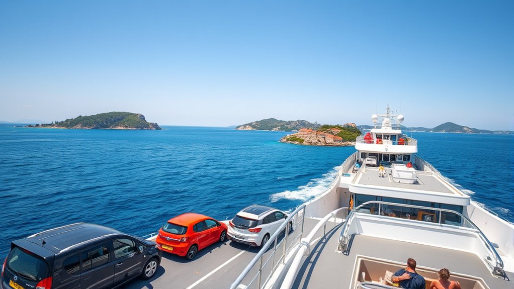 optimized croatian ferry routes