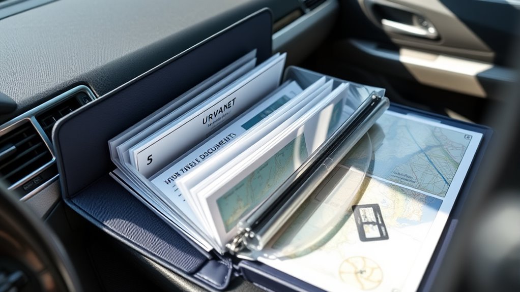 organize and protect travel documents
